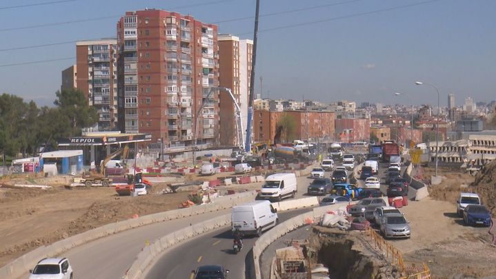 Obras soterramiento A-5 / TELEMADRID