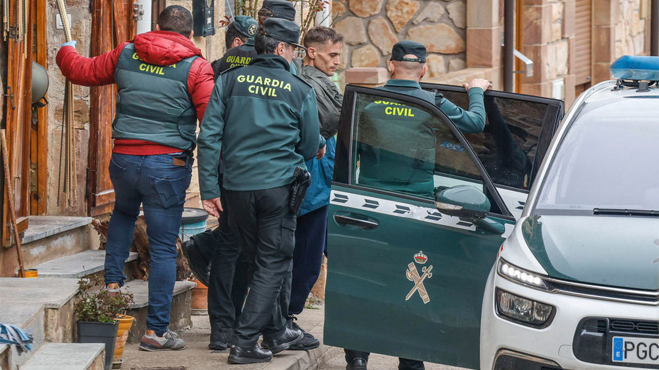 Se entrega el hombre que se atrincheró en  Villoruebo tras secuestrar a un taxista en Madrid a punta de pistola