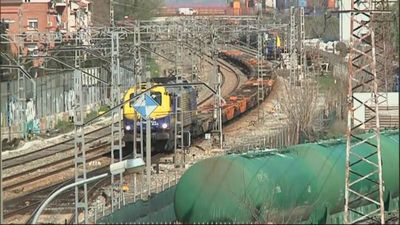 Restablecido el tráfico ferroviario en Azuqueca tras el descarrilamiento de un tren de mercancías