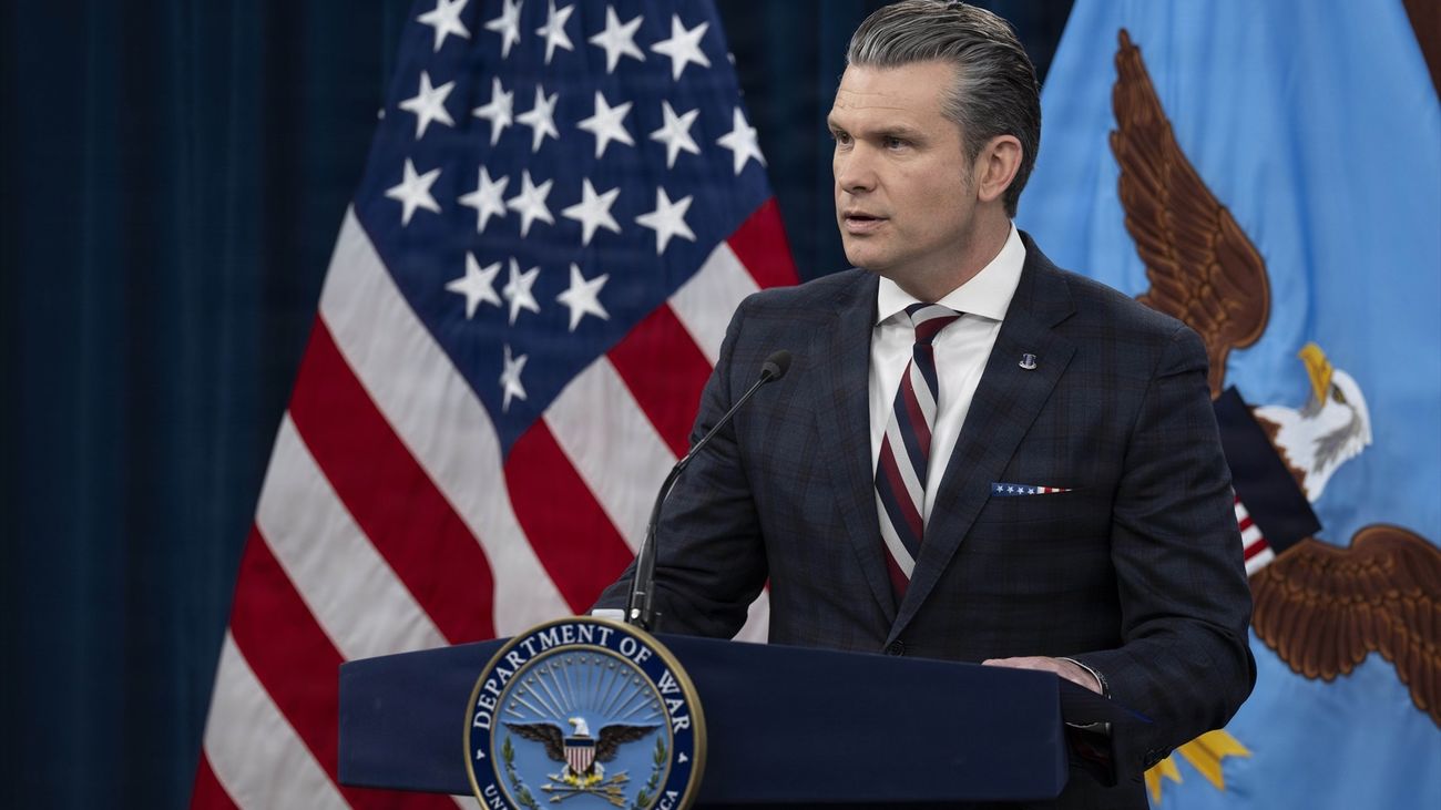 Pete Hegseth, secretario de Guerra de EEUU
