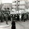 Protesta por los baches de la carretera de Canillas (Hortaleza), el 13 de marzo de 1976