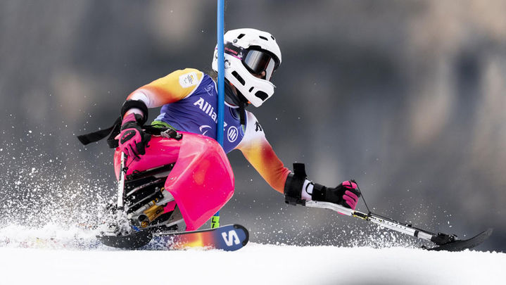 Audrey Pascual, eslalon de bronce y póquer de medallas