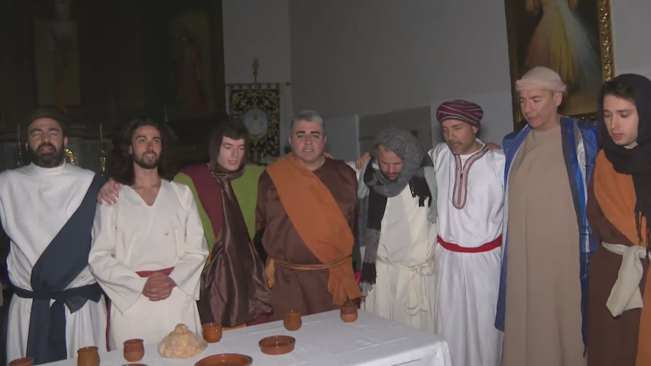 Quijorna celebra su Pasión Viviente, la más madrugadora de la región