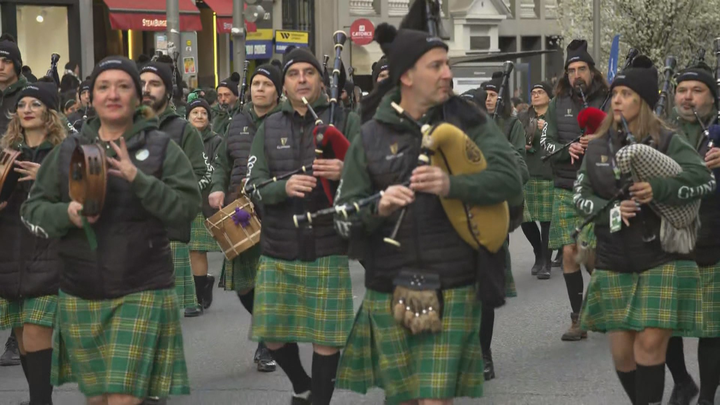 Así se ha vivido el desfile de San Patricio en Madrid