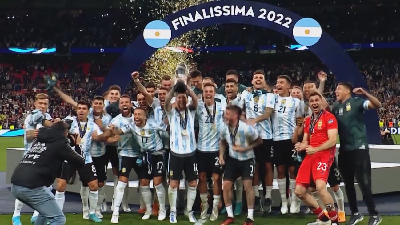La Finalissima de 2022 fue para Argentina