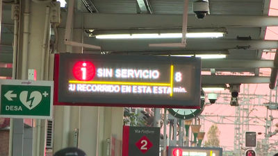 335 incidencias en Cercanías los primeros meses de 2026, cuatro  de media cada día