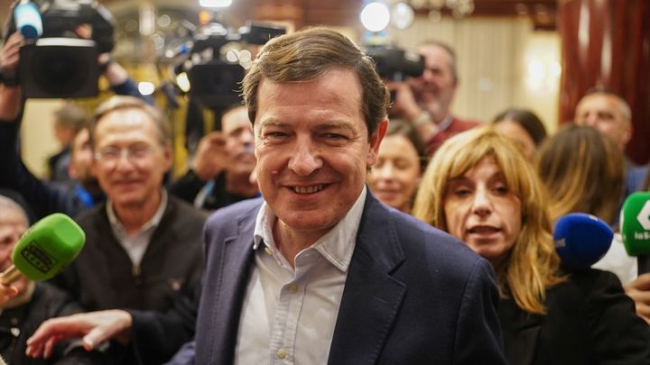 Alfonso Fernández Mañueco, líder del PP en Castilla y León