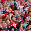 54.385 socios del Atlético de Madrid solicitan entrada para la final de la Copa del Rey
