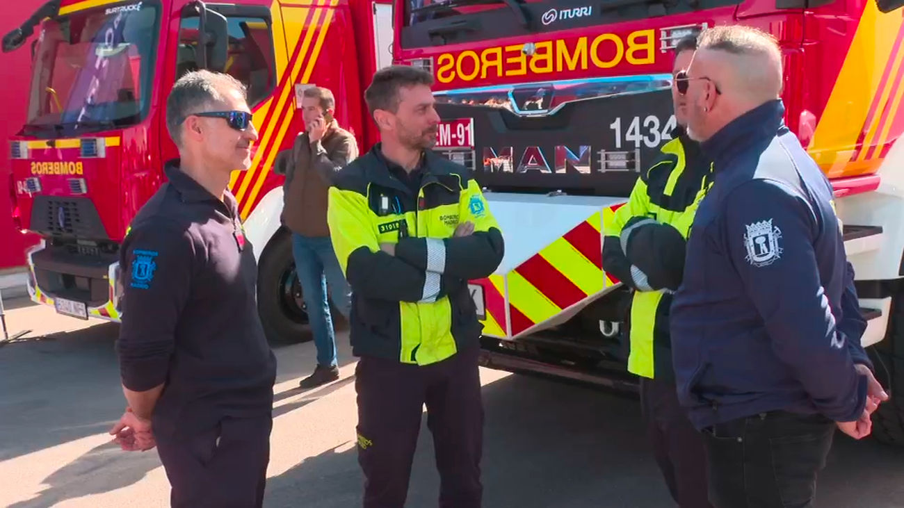 Más pequeños y mejor dotados, así son los 61 nuevos vehículos de los Bomberos de Madrid