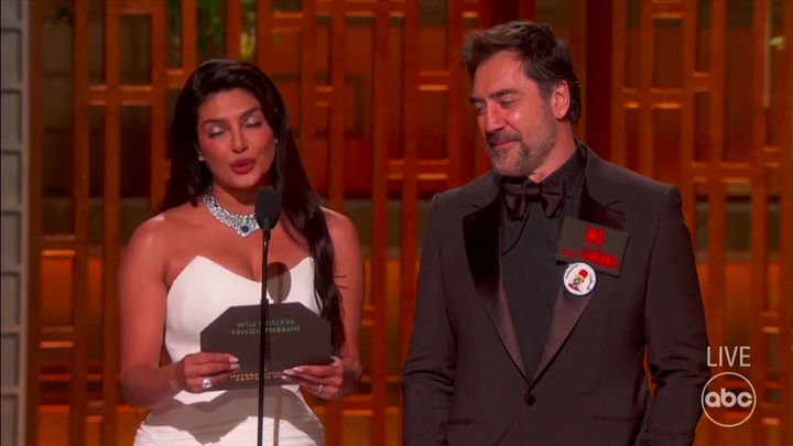 Bardem lleva el 'No a la guerra' a los Óscar