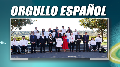 Los Reyes reciben al equipo paralímpico de los Juegos de Invierno Milán-Cortina