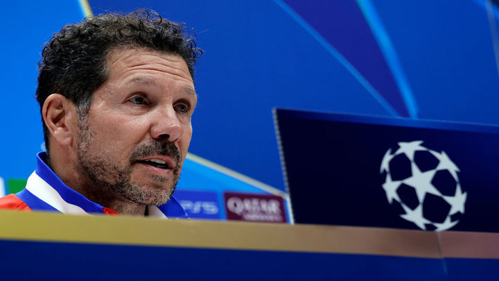 Simeone: "Sería bueno marcar para ponerlos en una situación aún más incómoda"