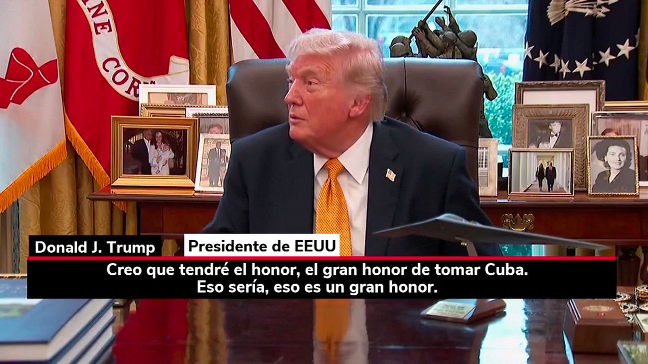 Trump asegura que sería un "gran honor" para él "tomar Cuba"