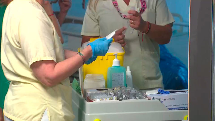 Enfermeras en un hospital