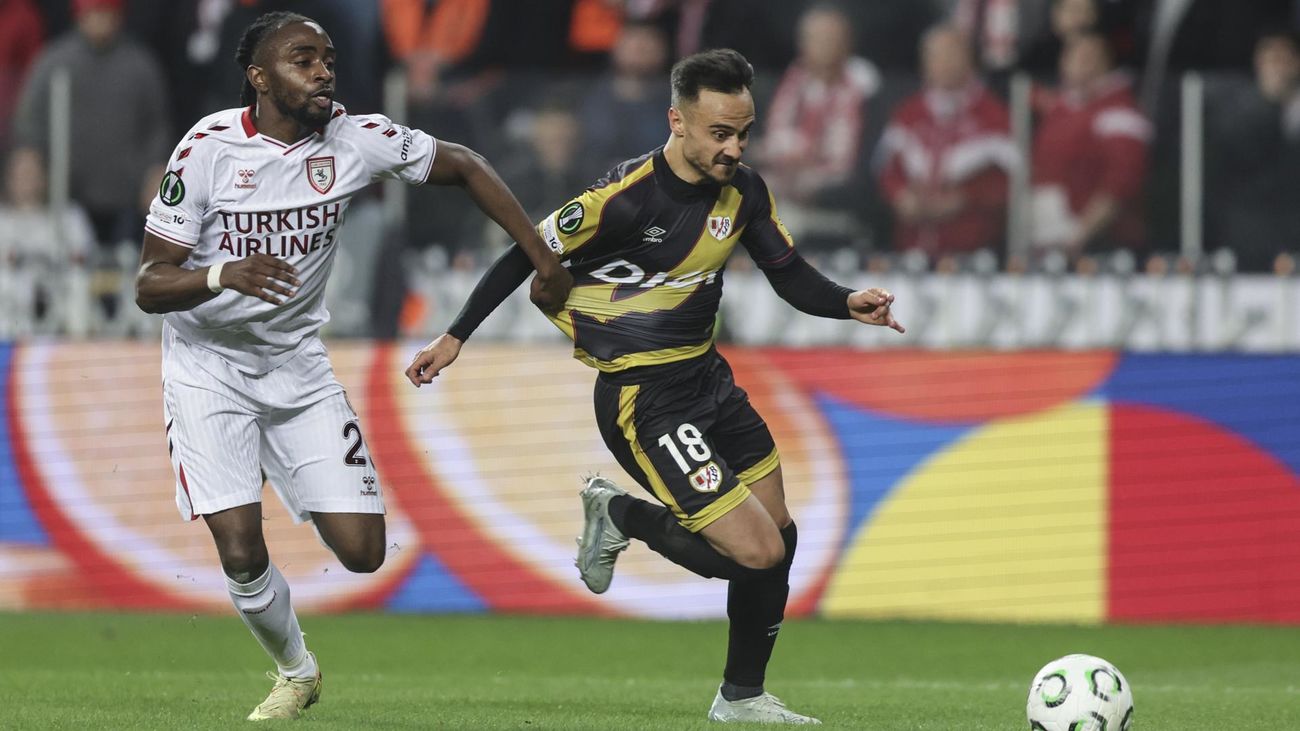 Alvaro García ante el Samsunspor