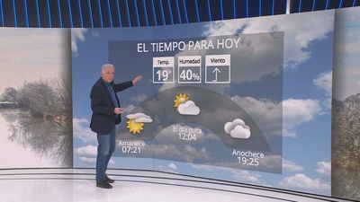 Miércoles de primavera en Madrid con frío por la mañana