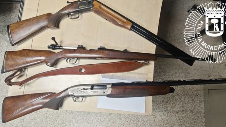 Detenido por encañonar con una escopeta a dos policías en Villa de Vallecas