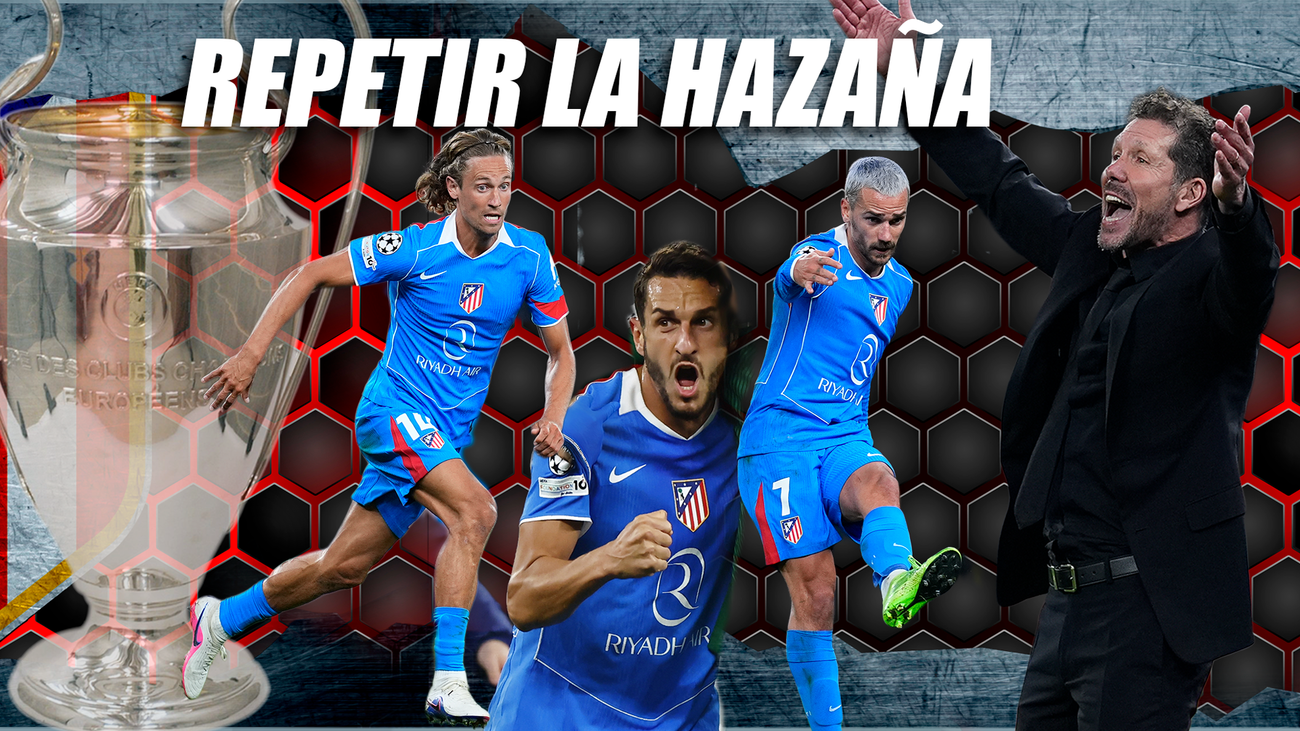 Simeone: "Intentaremos competir con el Barcelona que es el que mejor ataca en Europa"