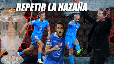 Simeone: "Intentaremos competir con el Barcelona que es el que mejor ataca en Europa"