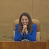 Ana Millán, en la Asamblea de Madrid