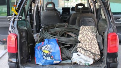 Roban más de 33.000 euros en cable de cobre de la línea Madrid-Barcelona