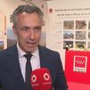 Consejero Carlos Novillo en la feria Cinegética