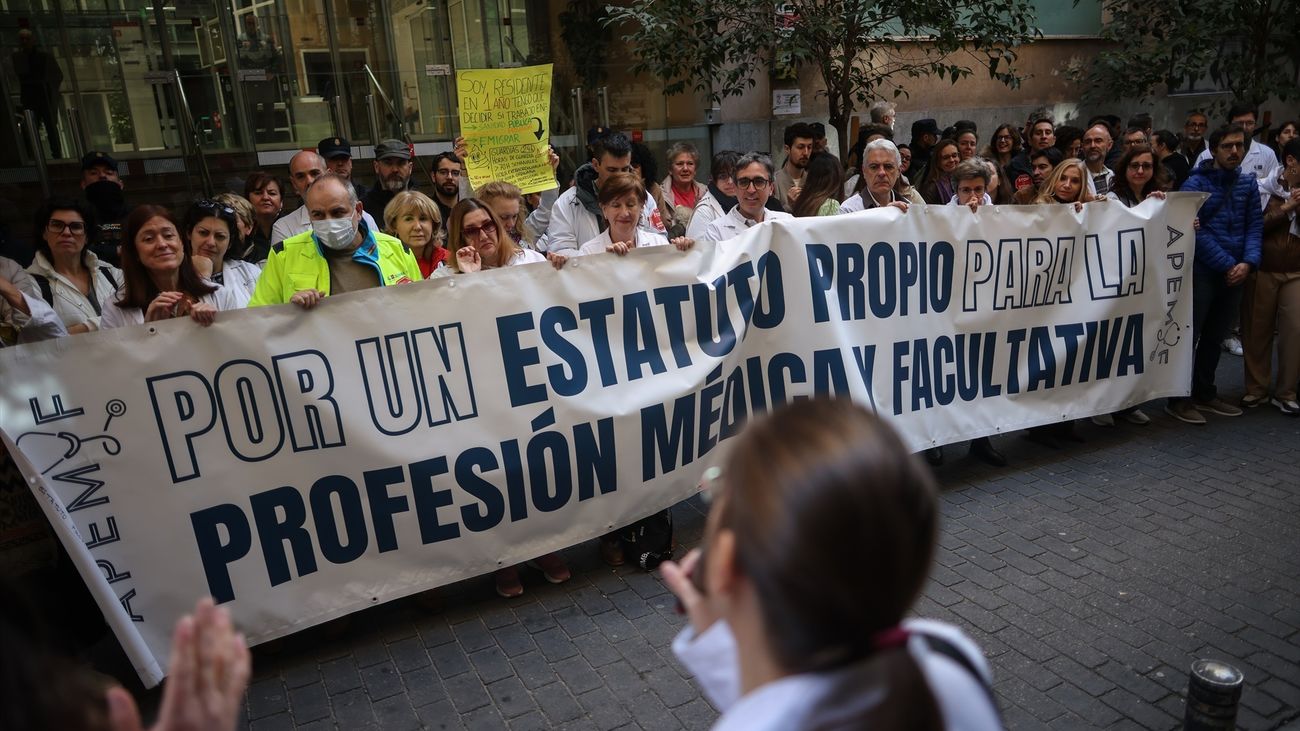 Cuarta jornada de la huelga de médicos