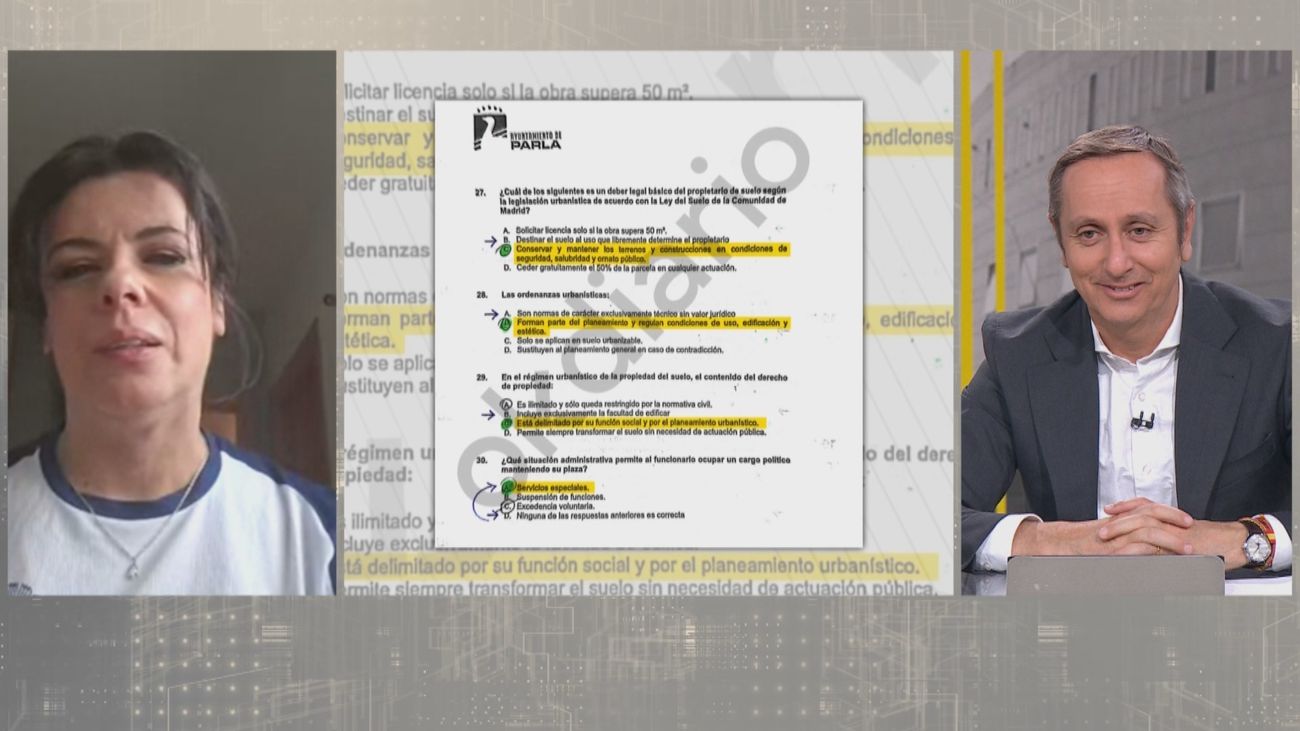 La portavoz del CSIF cuenta cómo actuarán con respecto al amaño de las oposiciones de Parla