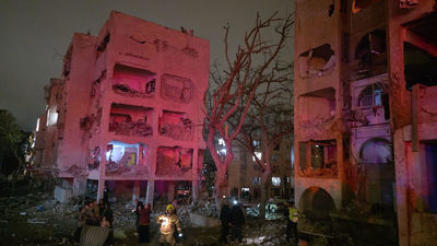 Más de 60 heridos, 7 graves, por un misil iraní en el sur de Israel