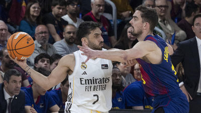 76-95. El Real Madrid atropella a un Barça desmoronado