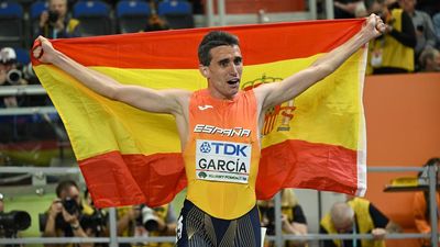 Mariano García, campeón del mundo de los 1.500 metros