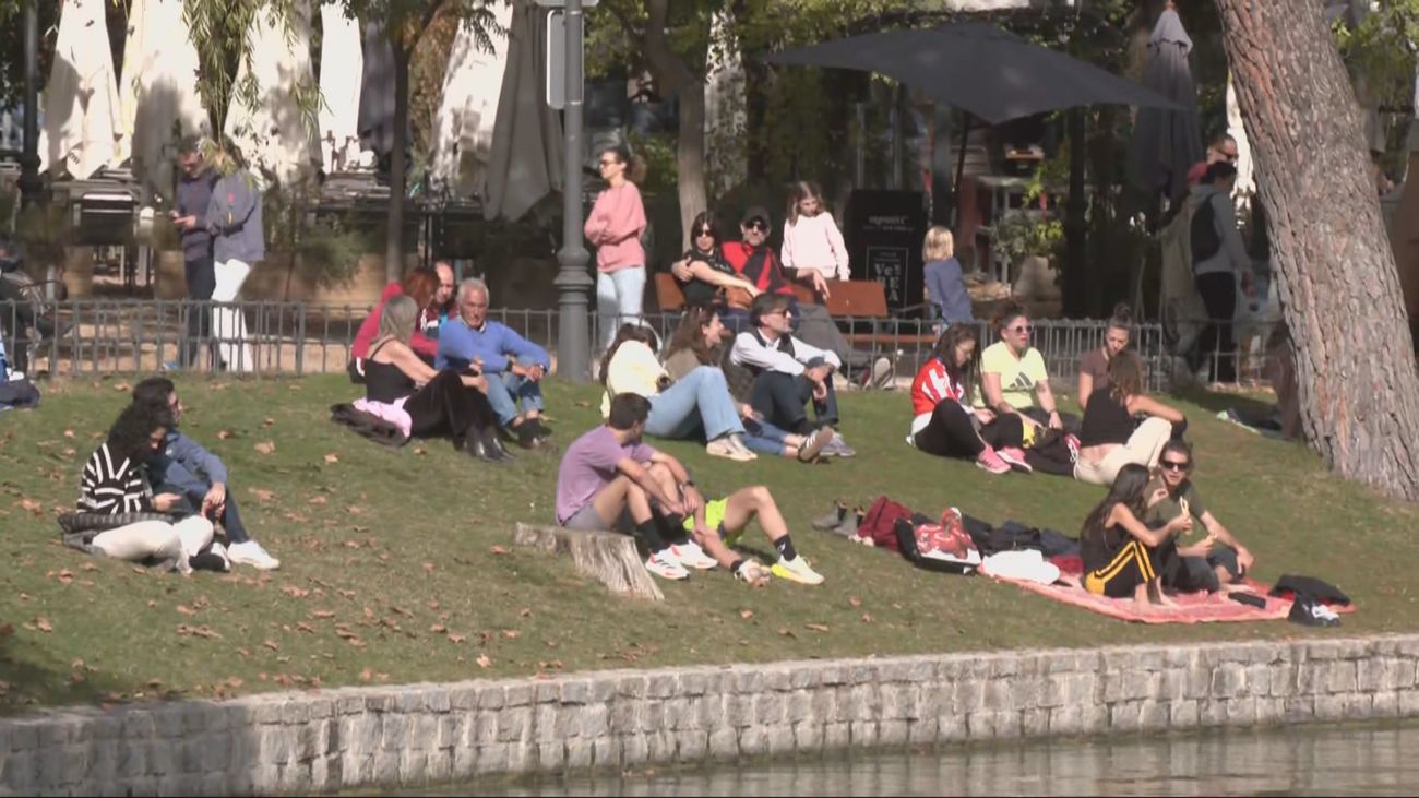 Lunes soleado en Madrid con temperaturas sin apenas cambios