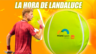 Landaluce se 'carga' a Khachanov y buscará vengar a Alcaraz en octavos de Miami