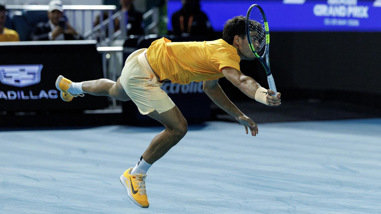 Alcaraz, eliminado en tercera ronda de Miami por Korda