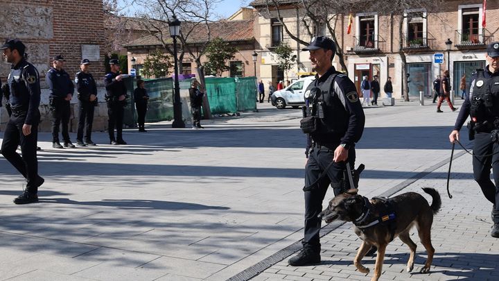 Más presencia policial con perros en entornos escolares de Alcalá contra el tráfico de drogas