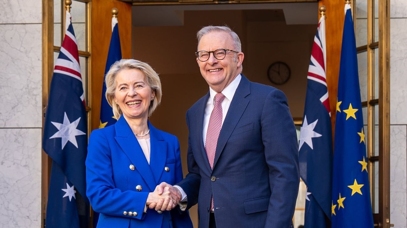 La Unión Europea y Australia sellan un acuerdo histórico de libre comercio tras una década de negociaciones