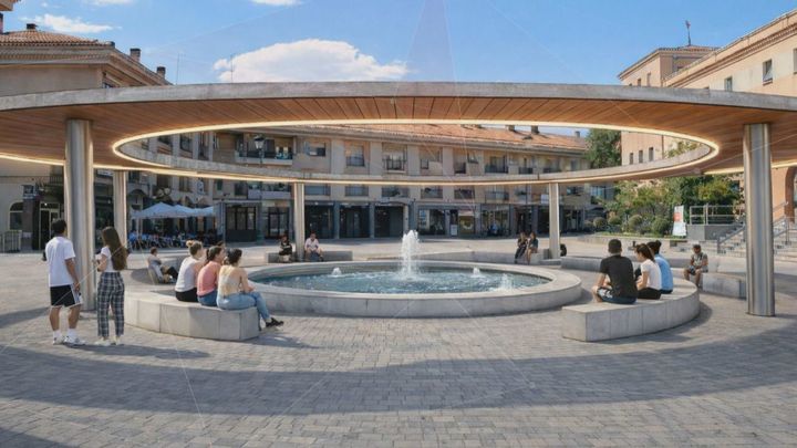 Tres estudiantes ganan el concurso para reformar la Plaza Mayor de Pozuelo