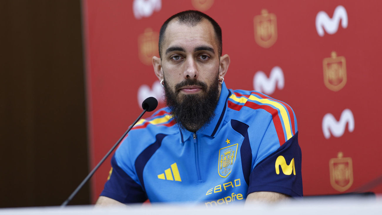 Borja Iglesias: "Hace meses no lo pensaba, pero ahora sueño con ir al Mundial"