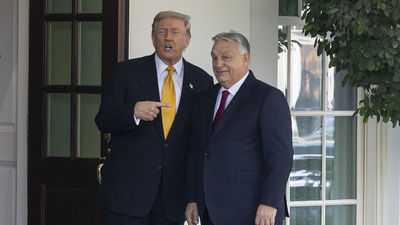 Trump llama a los húngaros a votar masivamente a Orbán en las elecciones del 12 de abril
