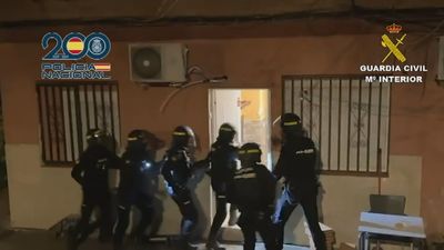 Nueve detenidos por robos en establecimientos de Madrid, Toledo y Ciudad Real