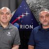 Los ingenieros de la NASA Carlos García-Galán (izda) y Eduardo García Llama