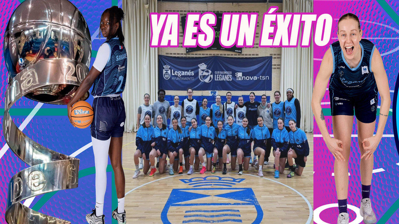 La Copa del la Reina, un sueño posible para Baloncesto Leganés