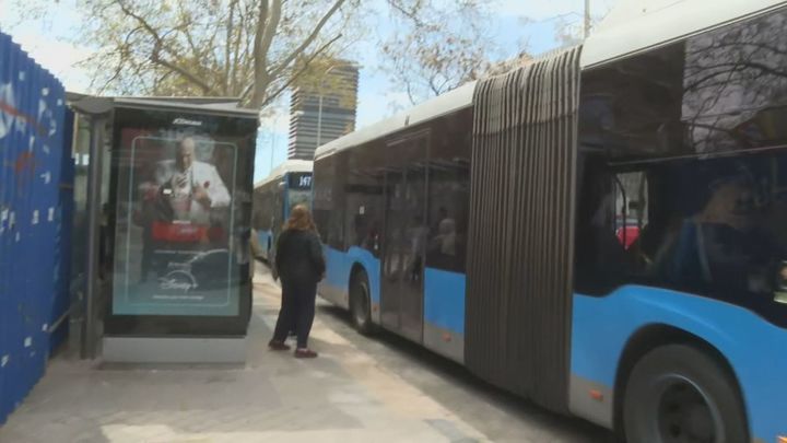 Servicio sustitutivo de autobús por el cierre de la Línea 10 de Metro entre Nuevos Ministerios y Cuzco