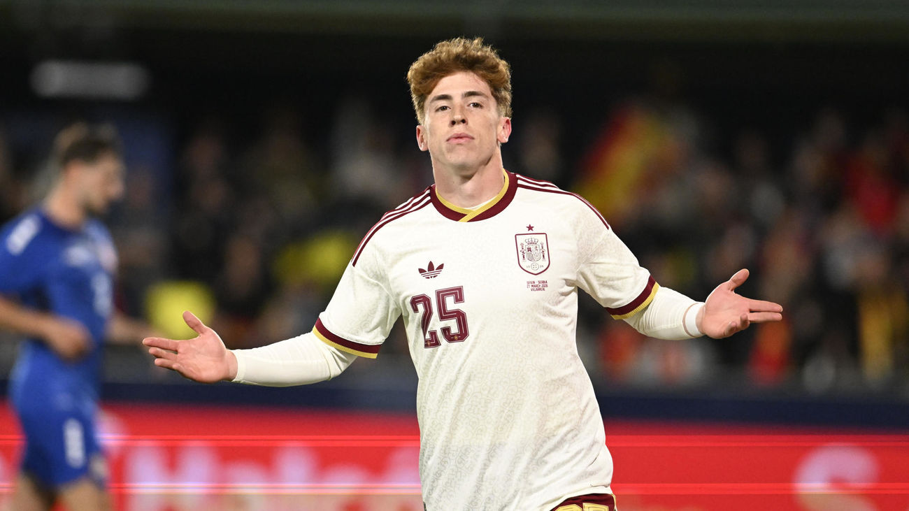 Víctor Muñoz ante Serbia