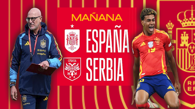 España se prueba contra Serbia rumbo al Mundial