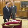 Cuerpo y Arcadi España juran sus cargos de vicepresidente primero y ministro de Hacienda ante Felipe VI