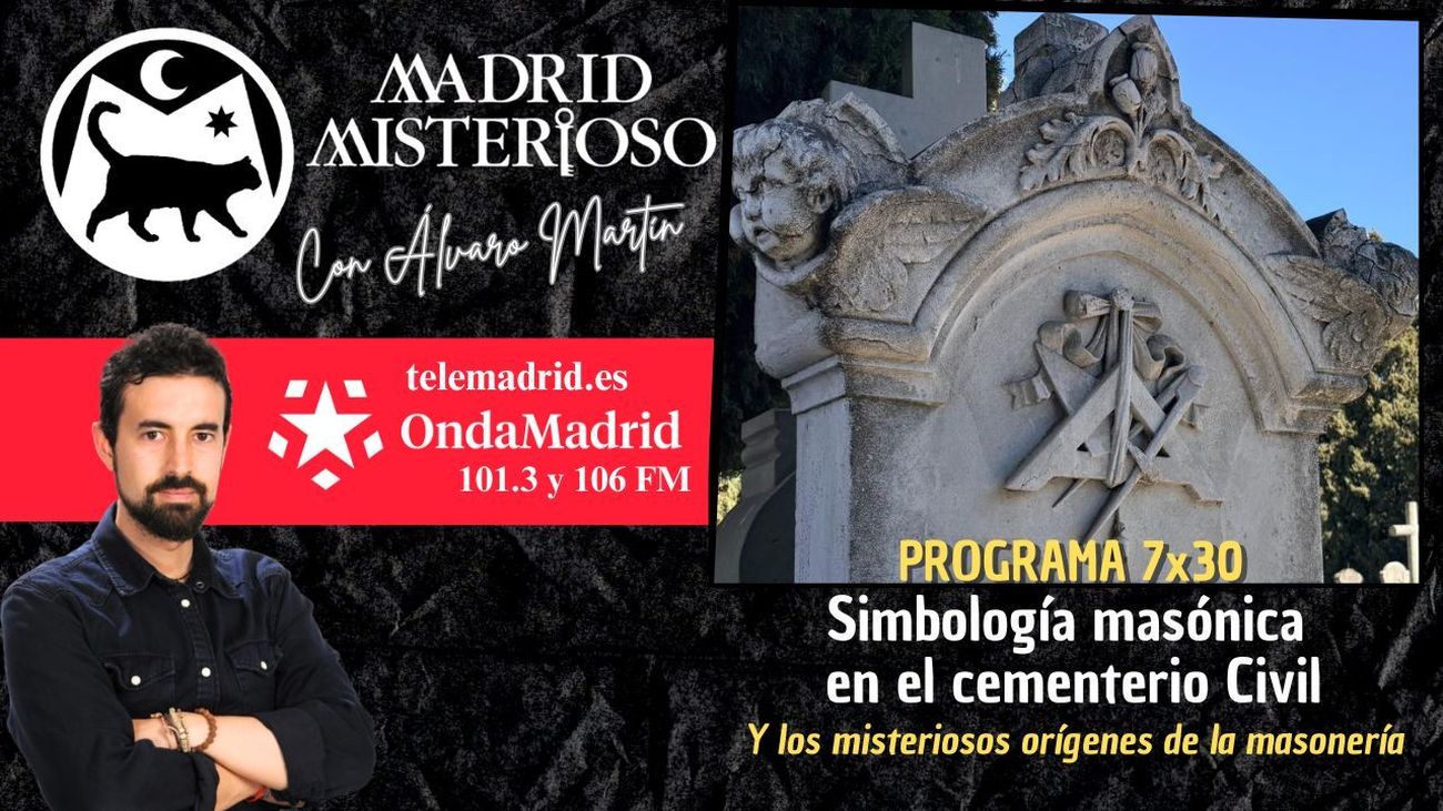 Madrid Misterioso: simbología masónica en el Cementerio Civil 28.03.2026