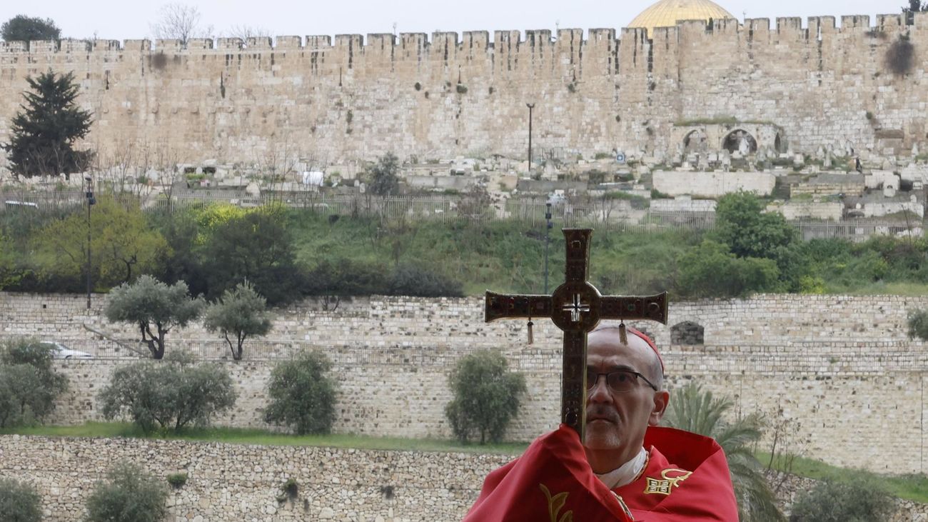 El cardenal Pîzzaballa, jefe de la Iglesia Católica de Jerusalén