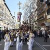Las procesiones desafían al viento y toman las calles de Madrid el Domingo de Ramos