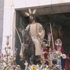Así se vive la triunfal salida de la Borriquita en la Catedral de la Almudena